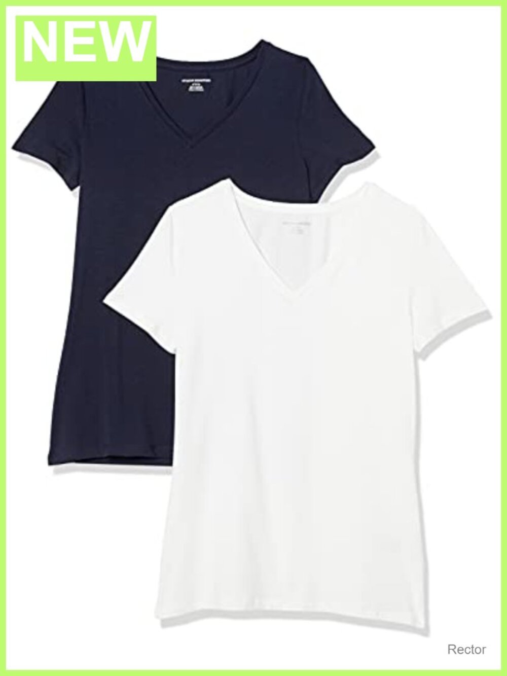 Women's Regular Fit Short Sleeve V-Neck T-Shirt Cotton Modal Tee